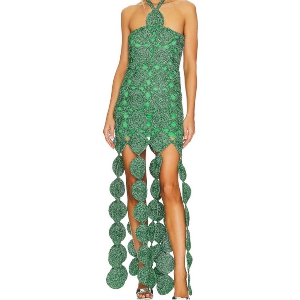 NWT Simon Miller Beep Beep Dress in Gummy Green